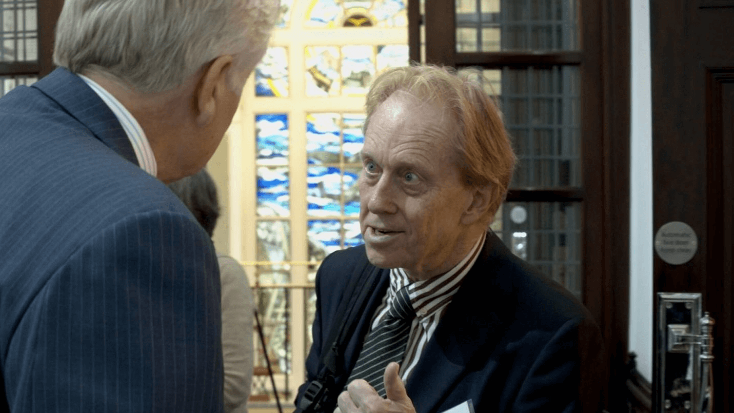 Professor Tregay’s surprise at the Luncheon
